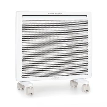 Klarstein Hot Spot Slimcurve Double Wave, încălzitor 2 în 1, 1000 W, cronometru săptămânal, alb