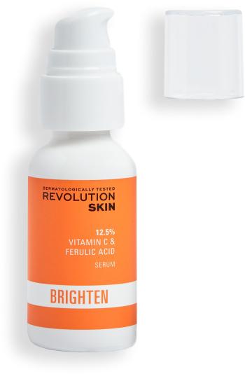 Arcápoló szérum REVOLUTION SKINCARE 12.5% Vitamin C, Ferulic Acid & Vitamins Radiance 30 ml