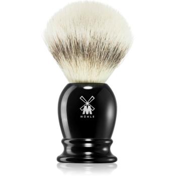 Mühle CLASSIC Silvertip Fibre® Black Resin Pamatuf pentru barbierit Small 1 buc