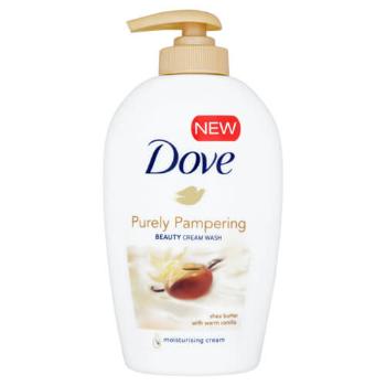 Dove Săpun lichid cu unt de shea si vanilie Purely Pampering (Beauty Cream Wash) 250 ml