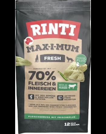 RINTI MAX-I-MUM Rumen hrana uscata pentru caini adulti, cu rumen 12 kg