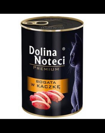 DOLINA NOTECI Premium Bogată în rață - pentru pisici adulte 400 g