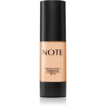 Note Cosmetique Detox & Protect machiaj lichid cu un finisaj mat SPF 15 culoare 01 Beige 30 ml