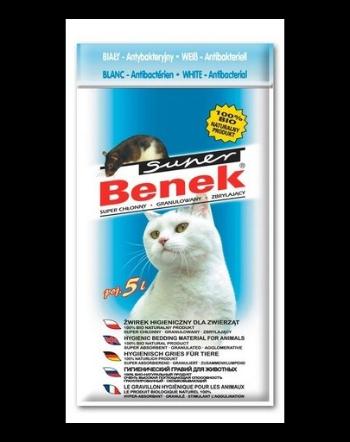 Benek Super White Asternut pentru litiera antibacterian 5 L