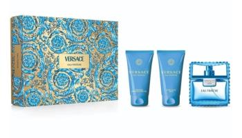 Versace Eau Fraiche Man - EDT 50 ml + gel de duș 50 ml + balsam după bărbierit 50 ml