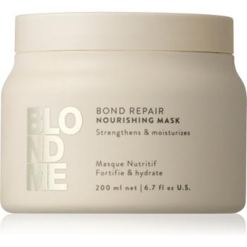 Schwarzkopf Professional Blondme Bond Repair Nourishing Mask Masca intens hrănitoare 200 ml