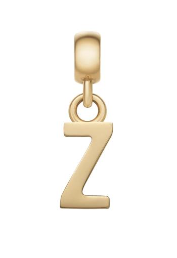 Daniel Wellington Pandantiv placat cu aur cu litera "Z" Charms DW00400509