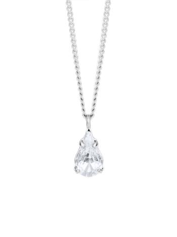 Preciosa Colier fin cu cristal transparent Sweet Drop Candy 2468 00