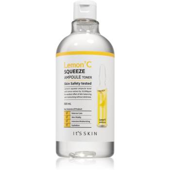 It´s Skin Lemon' C Squeeze loțiune tonică exfoliantă pentru luminozitate si hidratare 500 ml