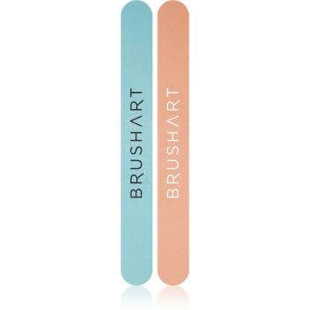 BrushArt Accessories Nail file duo set de pile culoare Apricot/Minty 2 buc