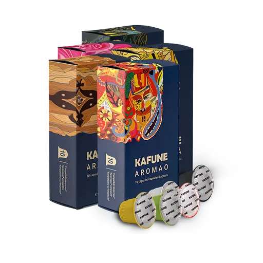 Pachet Mixt Capsule Kafune - Cafea Premium Kafune 50 Capsule Compatibile Nespresso
