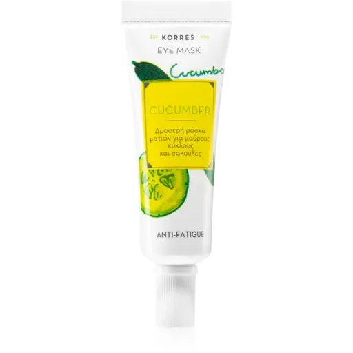 Korres Cucumber masca pentru ochi împotriva ridurilor și a cearcănelor întunecate 8 ml