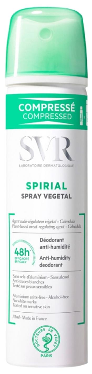 SVR Deodorant în spray Spirial Vegetable Spray (Anti-Humidity Deodorant) 75 ml