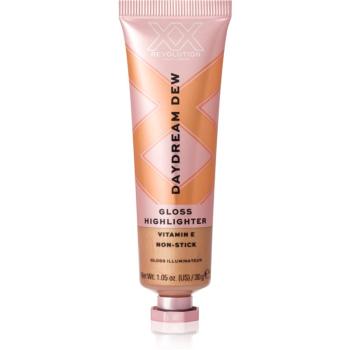 XX by Revolution XX STRIKE DAYDREAM GLOW iluminator lichid culoare Liquid Glow 30 g