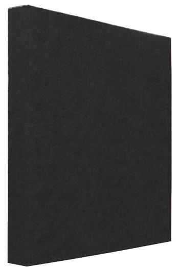 Mega Acoustic SqPET 5 cm Dark Gray Absorpční penový panel