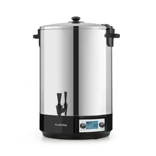 Klarstein Konfistar 40, digital, fierbător și aparat de conservare, recipient pentru băuturi, 40L, 100 ° C, 180 min