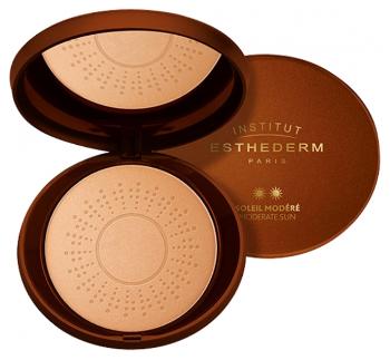 Institut Esthederm Pudră compactă cu protecție medie Moderate Sun (Protective Sun Powder) 15 g