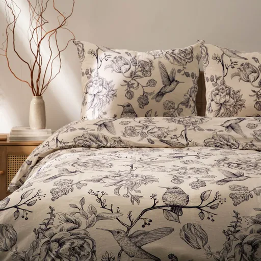 Lenjerie de pat pentru o persoana Pamela, Homla, 2 piese, 155x220 cm, bumbac, multicolor