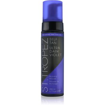 St.Tropez Self Tan Ultra Dark Violet spuma pentru ten inchis la culoare 200 ml