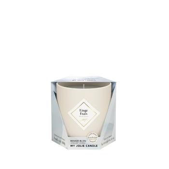My Jolie Candle Lumânare parfumată 36h cu brățară Beige Les Essentielles Rufe curate 320325