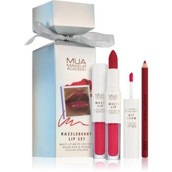 MUA Makeup Academy Cracker Razzleberry set cadou de buze