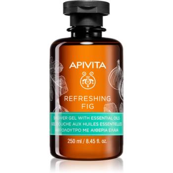 Apivita Refreshing Fig Shower Gel gel de dus revigorant cu uleiuri esentiale 250 ml