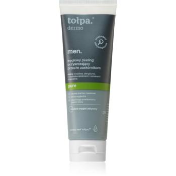 Tołpa Dermo Men Pure exfoliant de curățare impotriva punctelor negre 100 ml