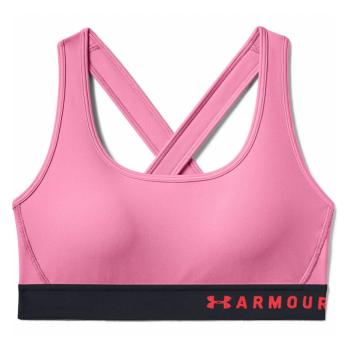 Dámská sportovní podprsenka Under Armour Mid Crossback Lipstick S