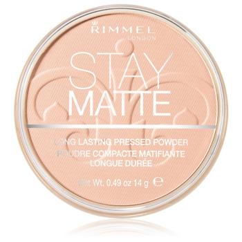 Rimmel Stay Matte pudră culoare 002 Pink Blossom 14 g