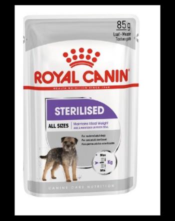 Royal Canin Sterilised Adult hrana umeda caine sterilizat, 12 x 85 g