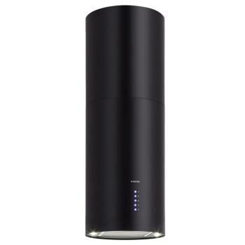 Klarstein Beretta, hota în formă de insulă,  Ø35 cm, recirculație, 650m³/h, LED, negru