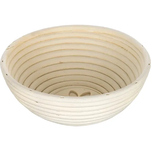 Banquet Coș rotund pentru aluat Natural diametru21 x înălțime 7,5 cm, flori