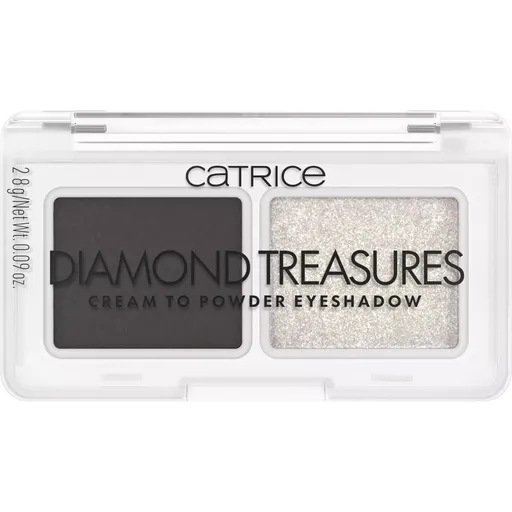 Catrice Paletă de farduri de ochi Diamond Treasures (Cream To Powder Eyeshadow) 2,8 g 030 Smokey Diamond