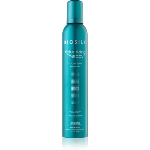 Biosilk Volumizing Therapy Styling Foam spumă de păr fixare medie 360 g