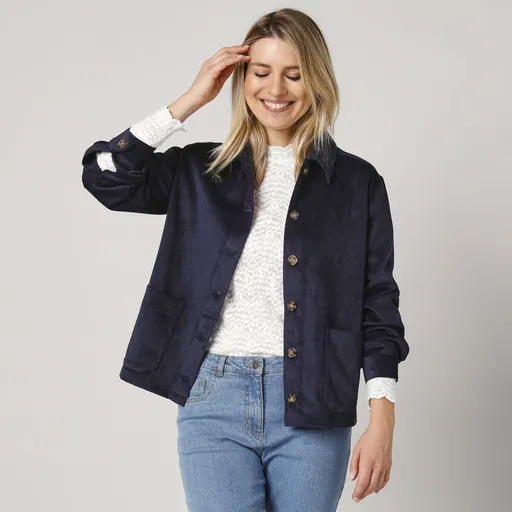 Cămașă exterioară din catifea Corduroy