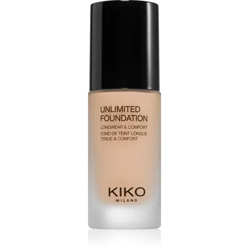 KIKO Milano Unlimited Foundation fard lichid de lunga durata cu efect matifiant culoare 02 Neutral 30 ml