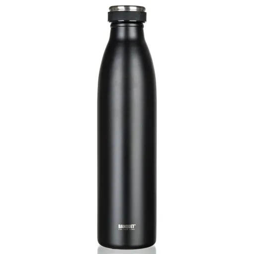 Banquet Termos din oțel inoxidabil SANS 750 ml,negru, negru
