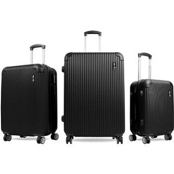 Aga Travel Súprava cestovných kufrov MR4652 Čierna (MR4652-Black)