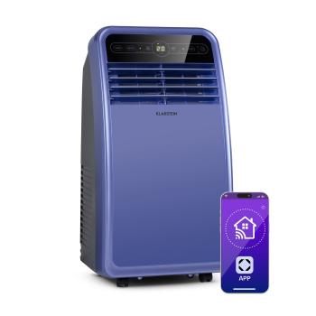 Klarstein Metrobreeze New York Smart 7k, aer condiționat portabil, 7000 BTU / 2,1 kW, clasa energetică A, telecomandă