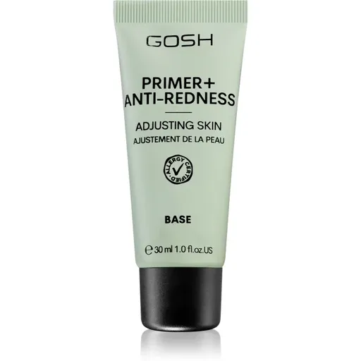 Gosh Primer Plus + bază de machiaj împotriva înroșirii 30 ml