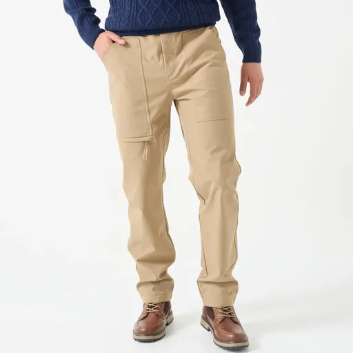 Pantaloni ripstop cu buzunare, interior din fleece