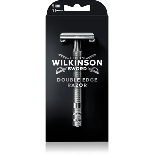 Wilkinson Sword Barbers Style Classic Shave The Edger Aparat de ras + rezervă lame 5 pc