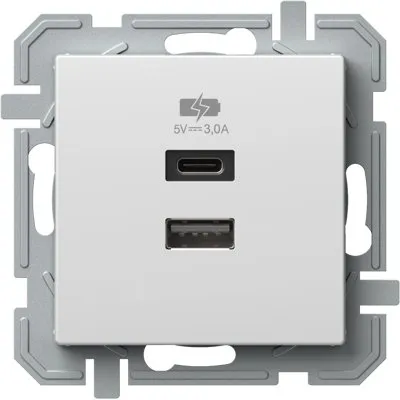 Logiq Incarcator USB 1P 5V 3,0A Alb, TEM Modul TEM-EQ68PWXO-U