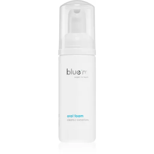Blue M Oxygen for Health spumă de gură 2 în 1 pentru curățarea dinților și a gingiilor fără periuță de dinți și apă 50 ml