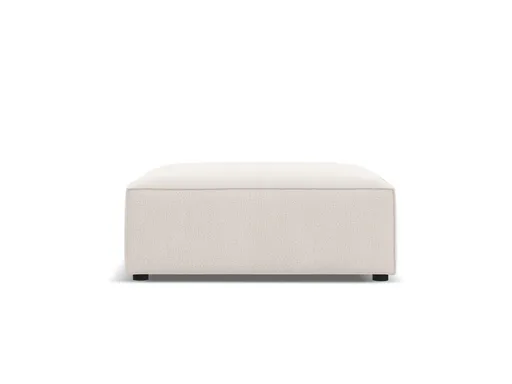 Taburet, Jodie, Micadoni Home, BL, 102x80x40 cm, poliester, bej deschis