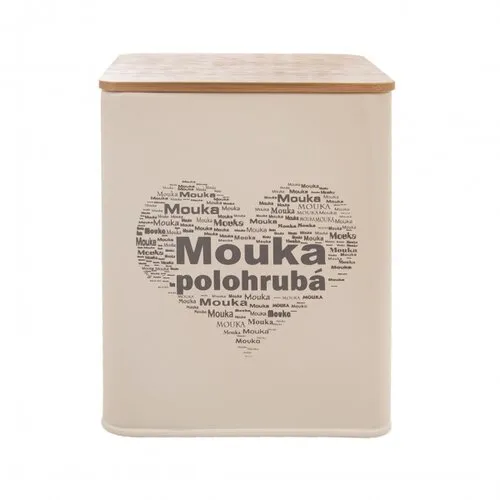 Cutie de metal Orion Inimă, Făină, î. 14 cm