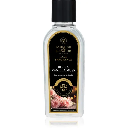 Ashleigh & Burwood London Rose & Vanilla Musk rezervă lichidă pentru lampa catalitică 250 ml