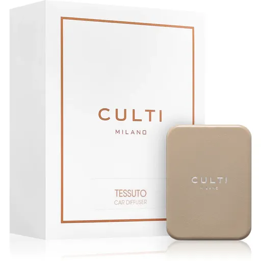 Culti Milano Car Diffuser Taupe Tessuto parfum pentru masina + refill 73x53 cm
