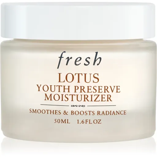 fresh Lotus Youth Preserve Moisturizer crema hidratanta cu efect iluminator anti-îmbătrânire 50 ml