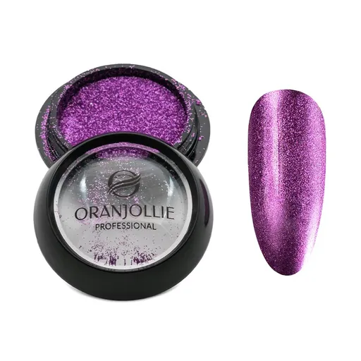 Pigment Unghii Holografic - Mov - L146E - Oranjollie